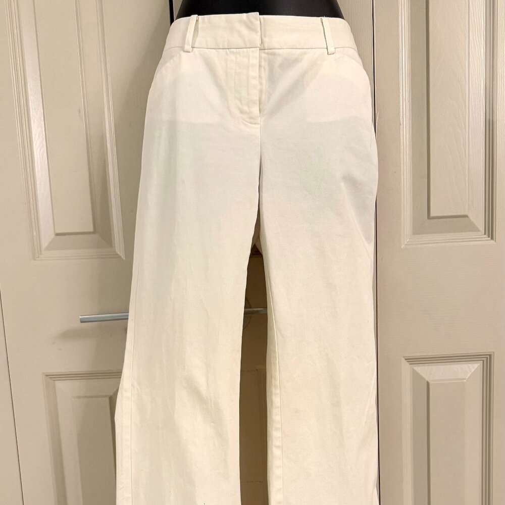 Victoria’s Secret Body by Victoria “The Christie Fit” Wide Leg White sz. 4